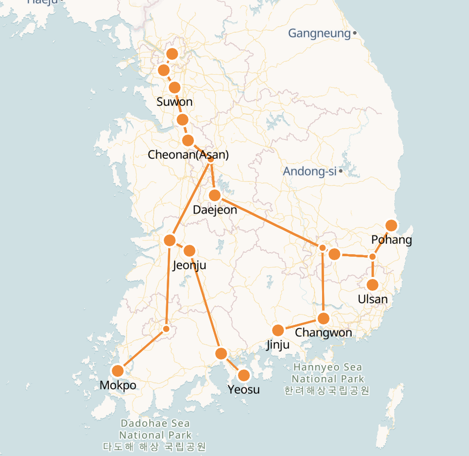 KTX Bullet Train | Tickets, Seat Classes, Top Speed - Korea Trains