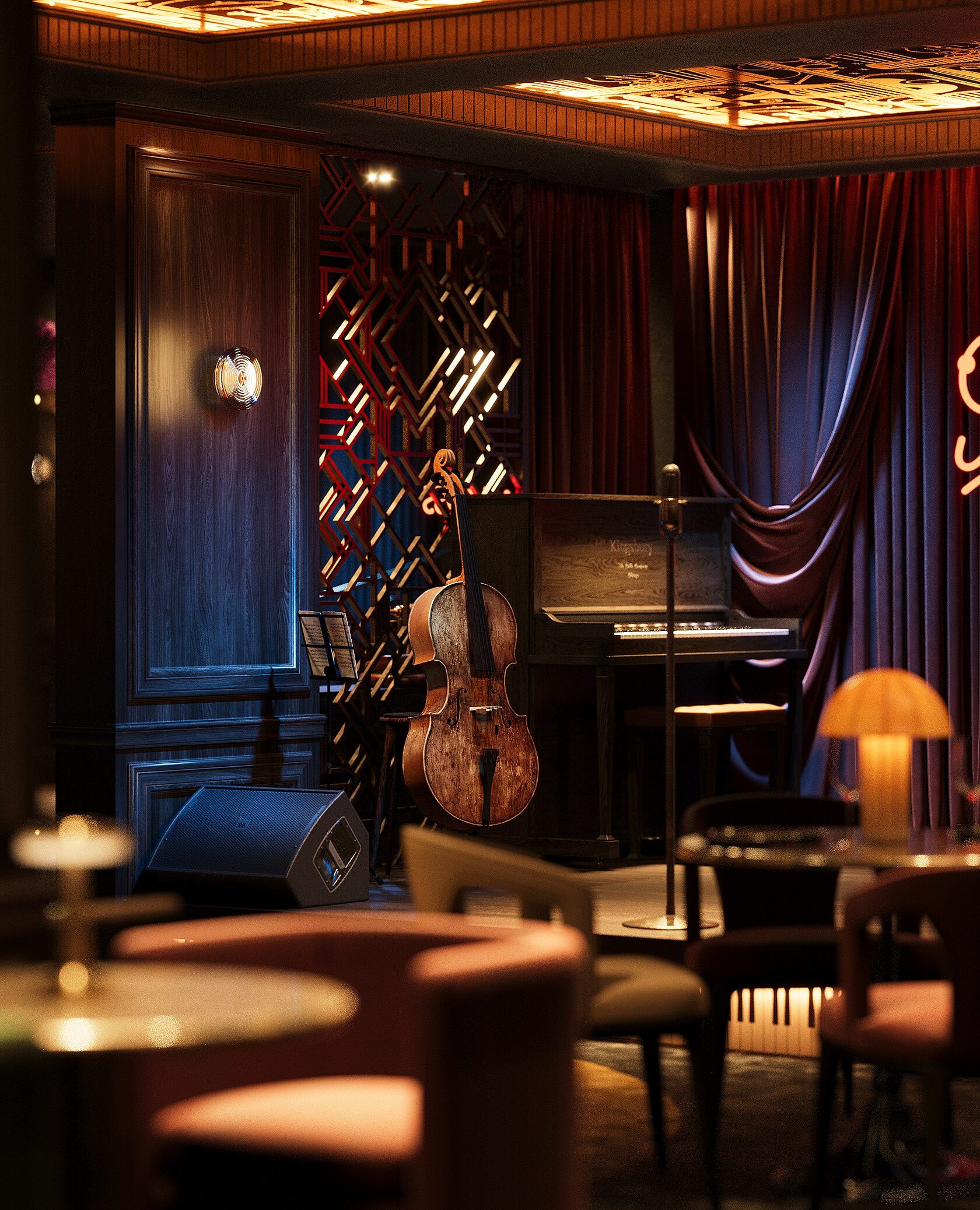 Ресторан Mainstream Jazz Club в Spatium Hotel