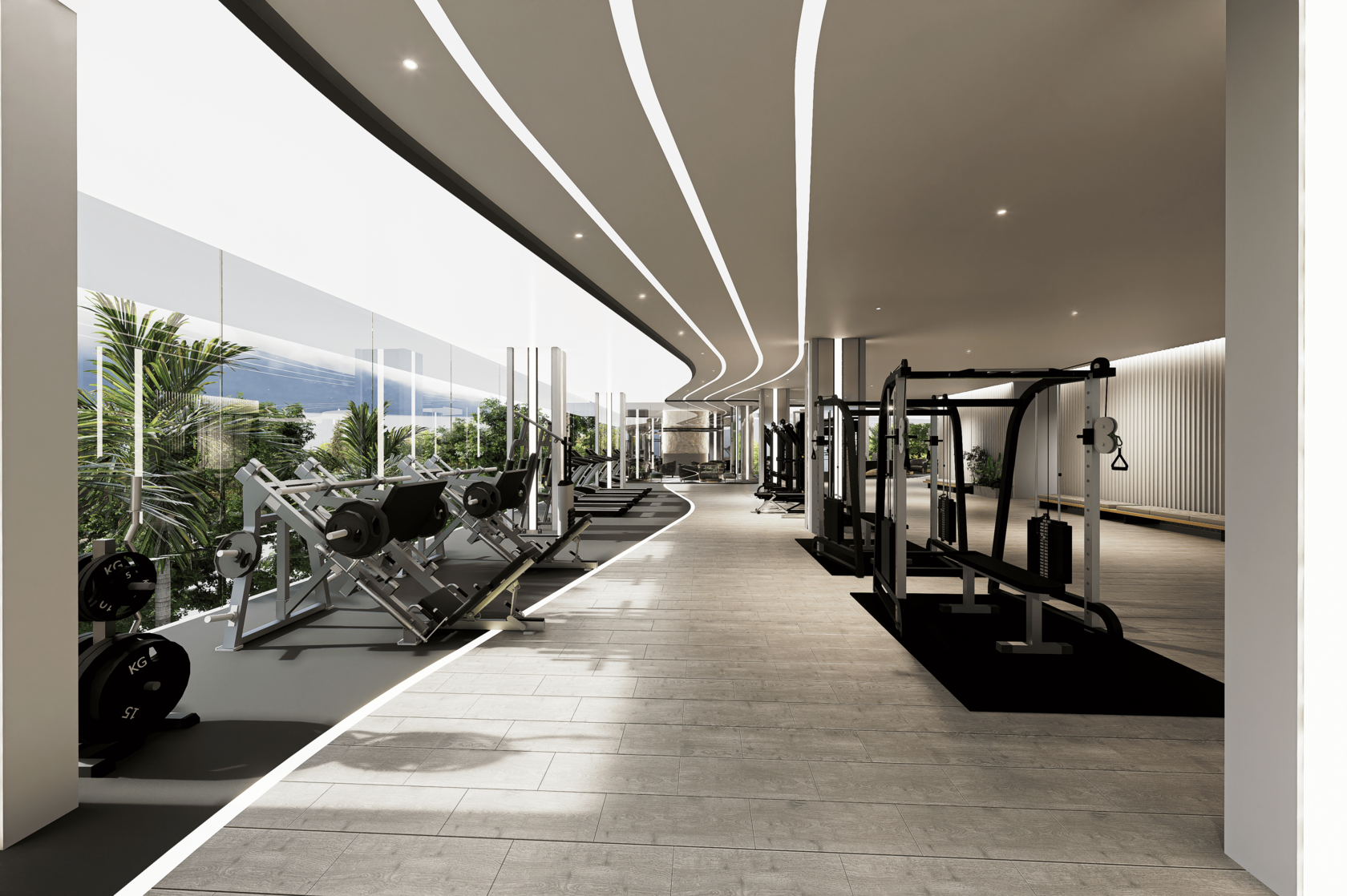 Sun Hills Layan Phuket — спортивный зал