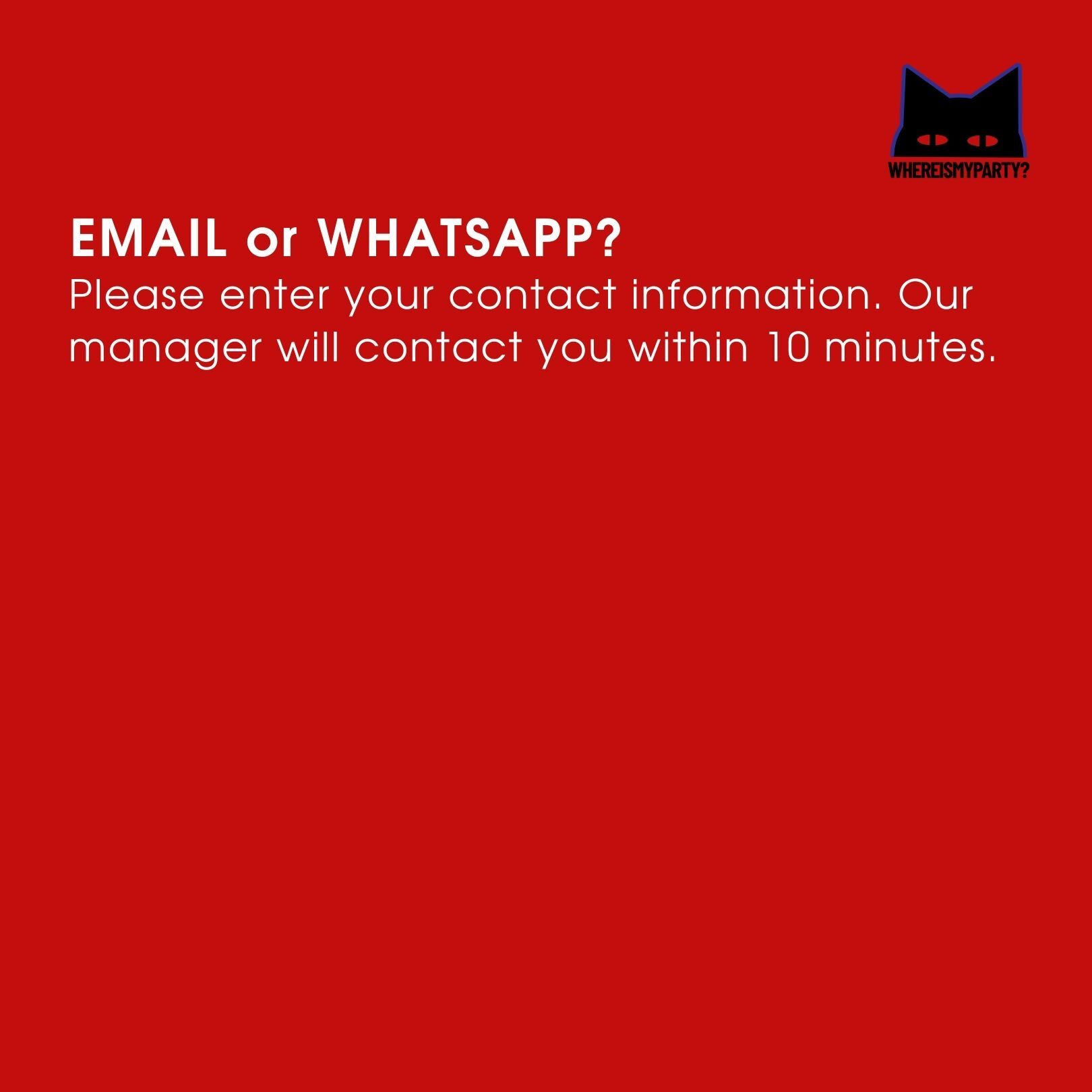 Form for users