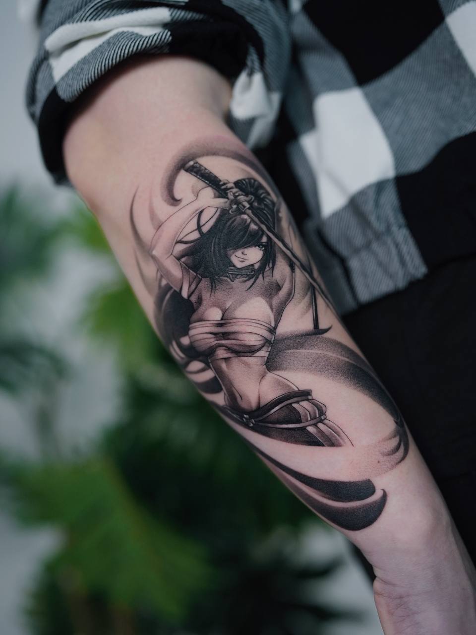 Graphik & Farbe Tattoo von Maria – Arbeit 13