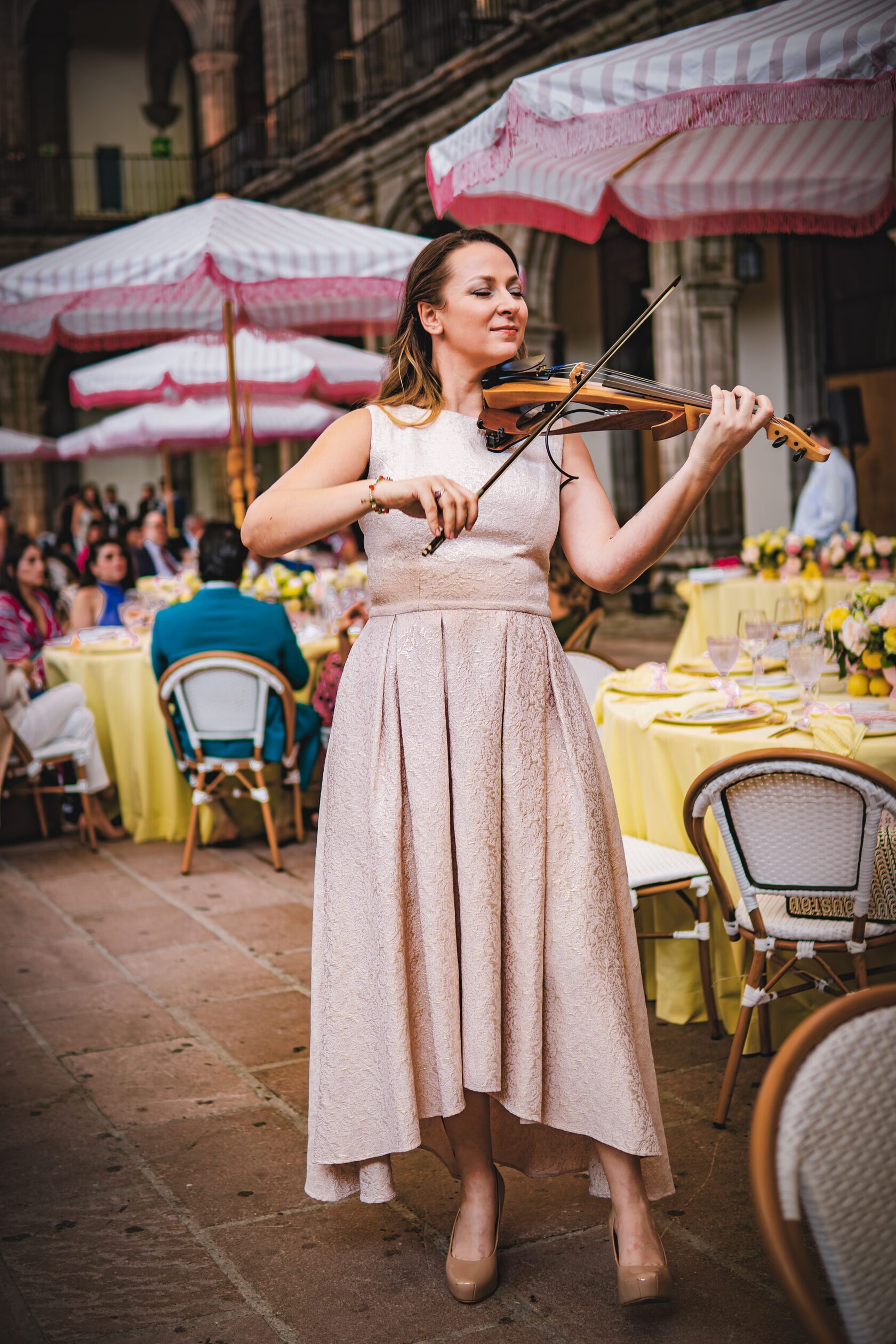String quartet for a wedding ceremony in Mexico