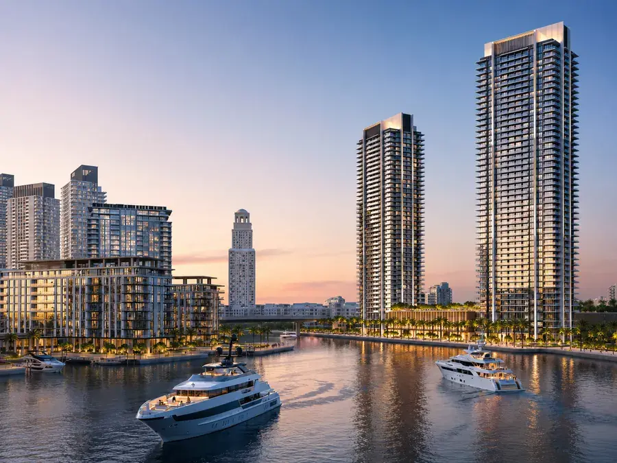 Emaar waterfront residences in Dubai Creek Harbour