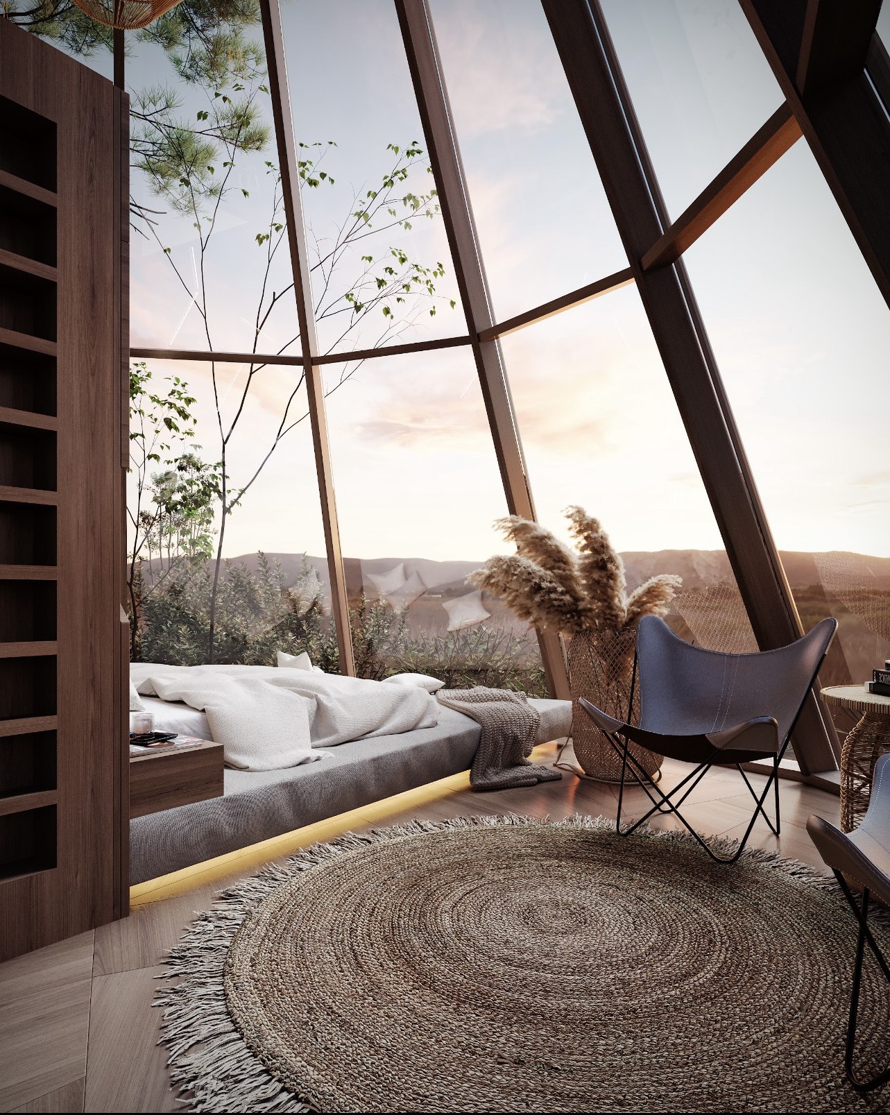 Tepee interior detail 3