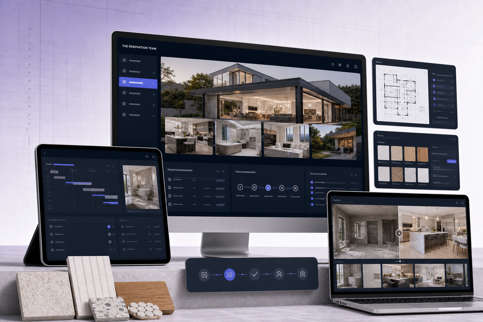 The Renovation Team residential renovation website project