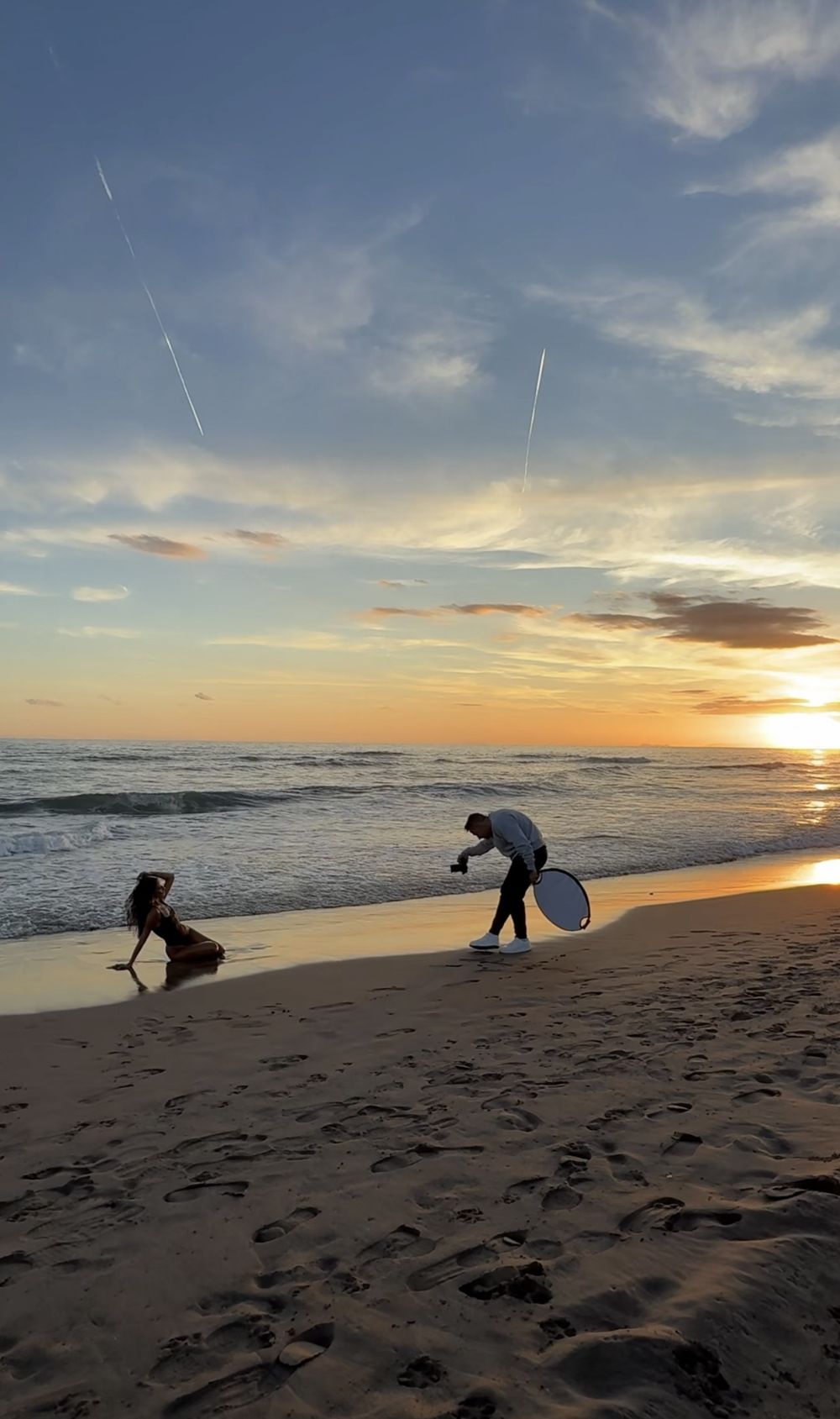 Shooting al tramonto