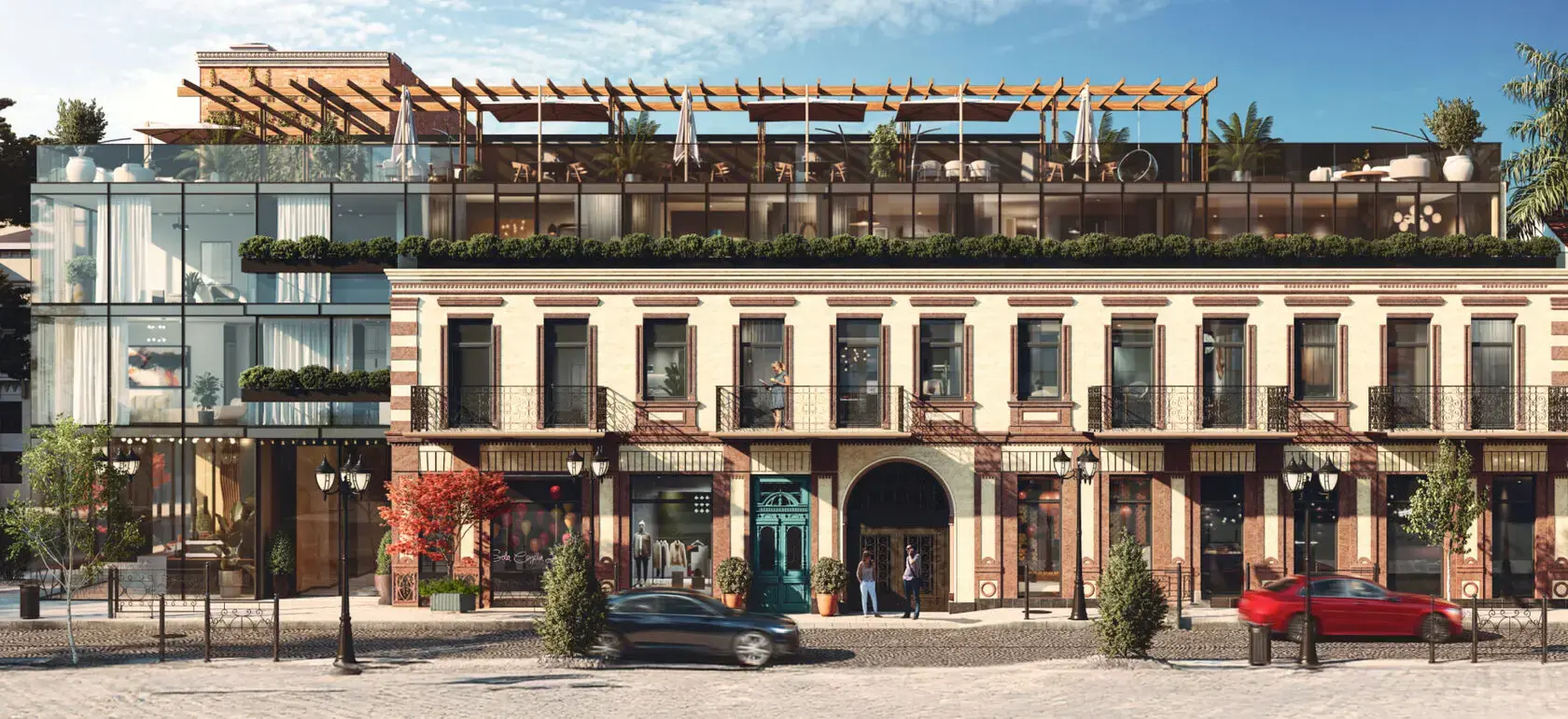 Appartements de luxe dans le vieux Batoumi. Une résidence immobilière remarquable par Next.