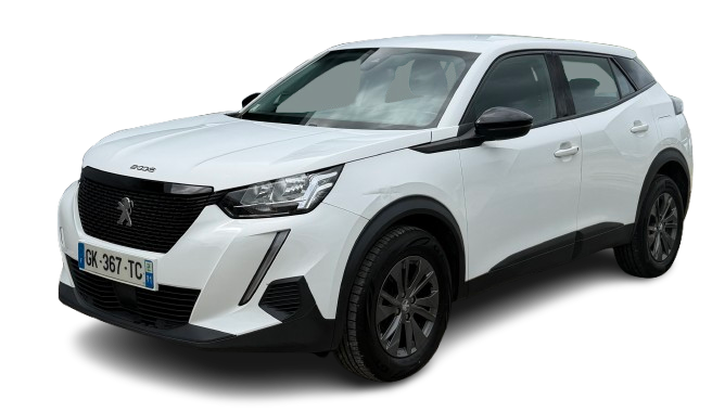 Peugeot 2008 II 2022 1.2 100cv essence blanche