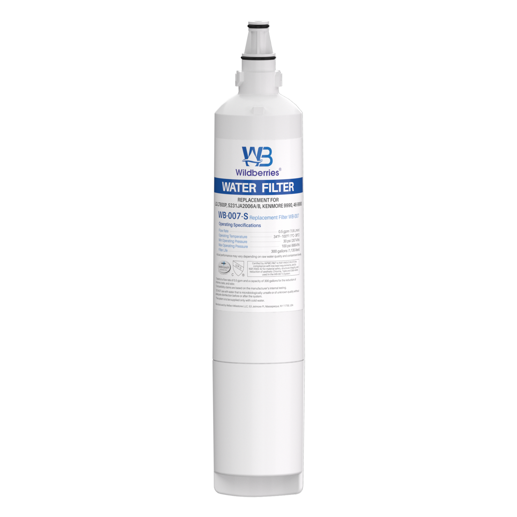 WB-007-S Wildberries Refrigerator Water Filter