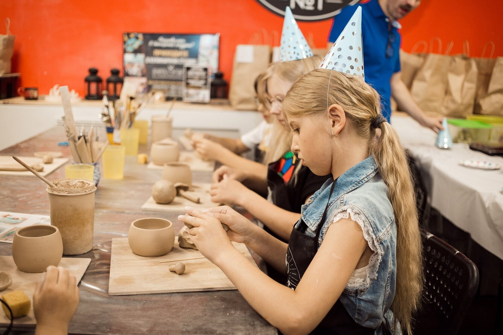birthday pottery party Toronto