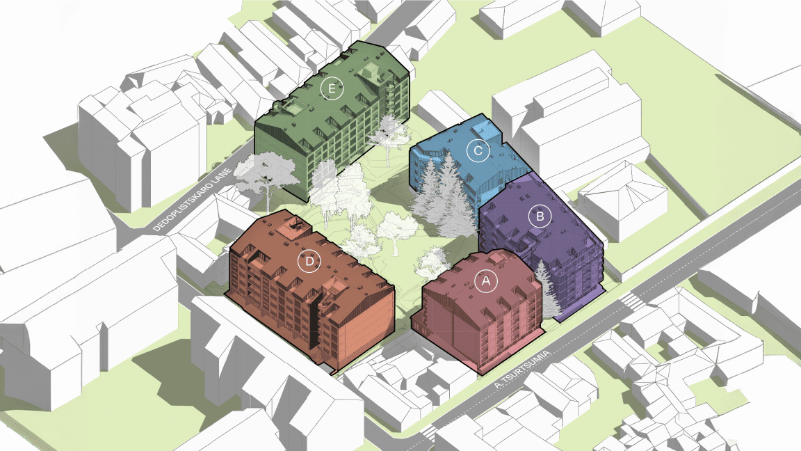 Tbilisi Downtown by NEXT · Layouts and building plans 34