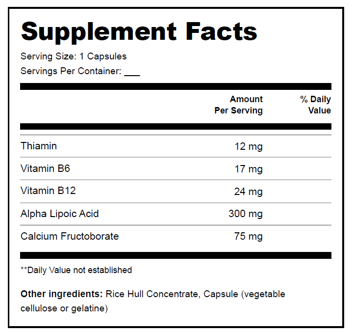 Supplement Facts