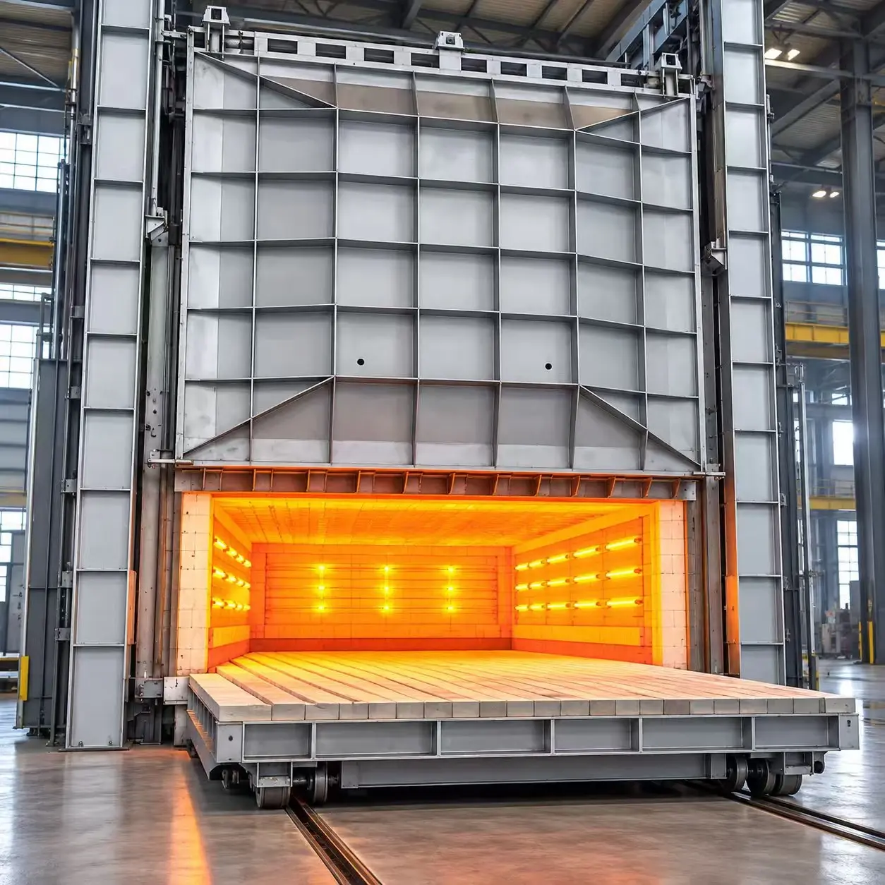 Industrial heat treatment equipment illustrating equipment sourcing