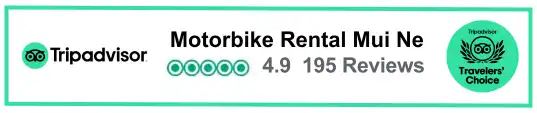TripAdvisor reviews for motorbike rental in Mui Ne 