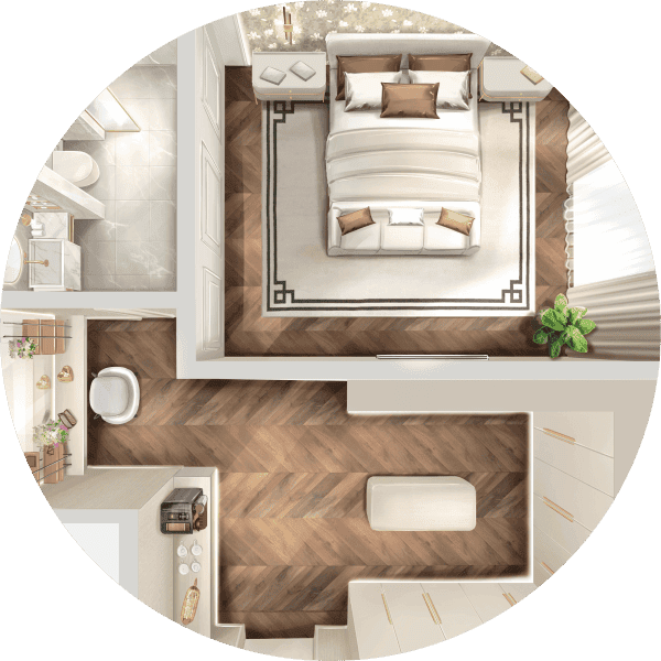 2d and 3D floor plans