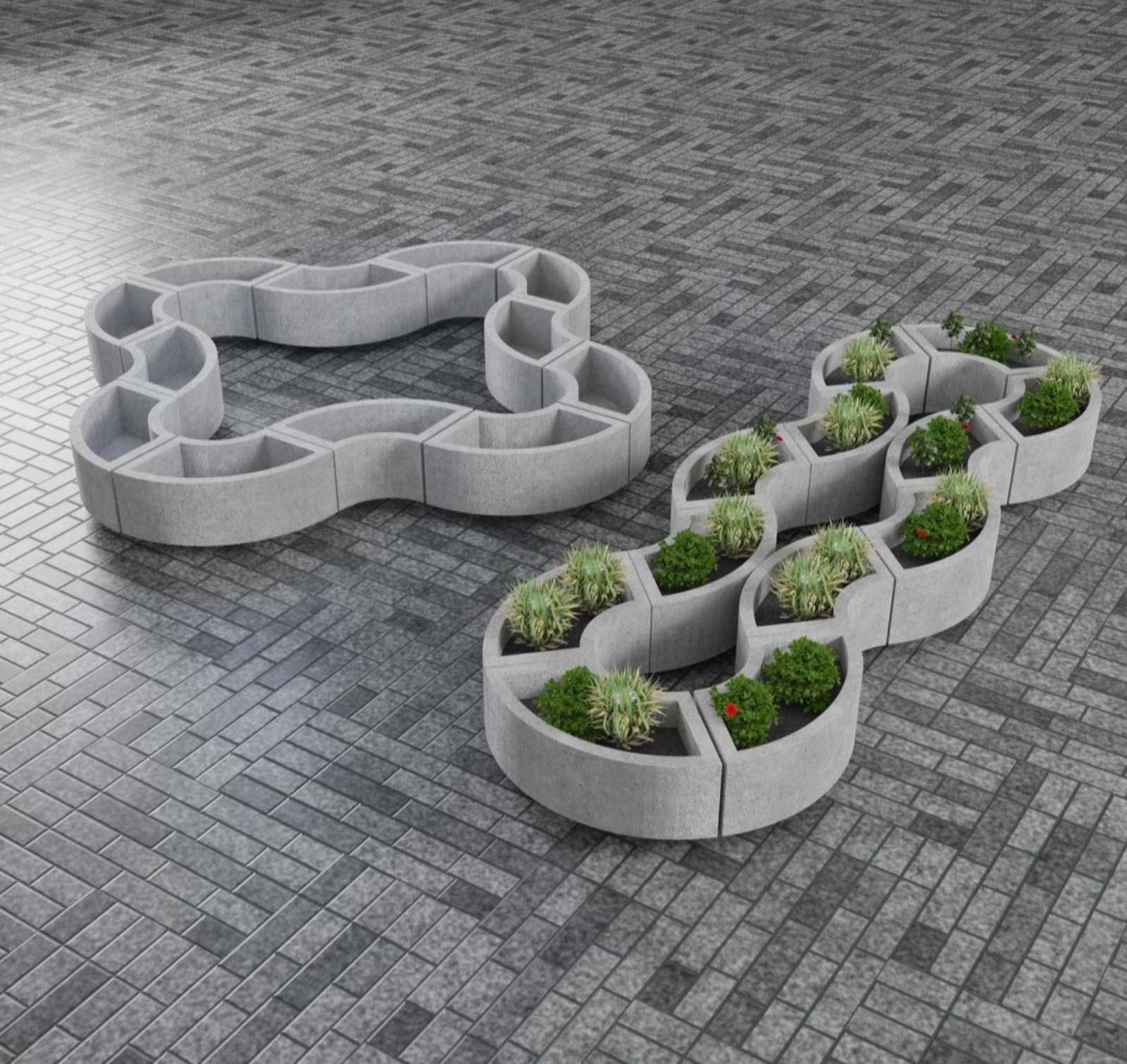 mix din jardiniere