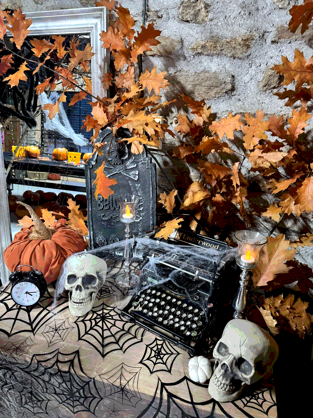 Halloween ve Stodola9Ateliér