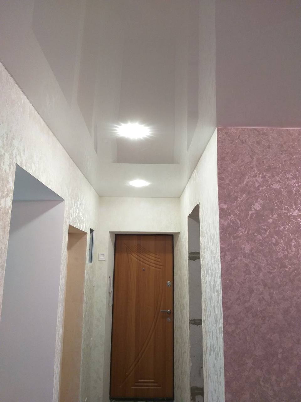 Монтаж звичайної натяжної стелі Київ