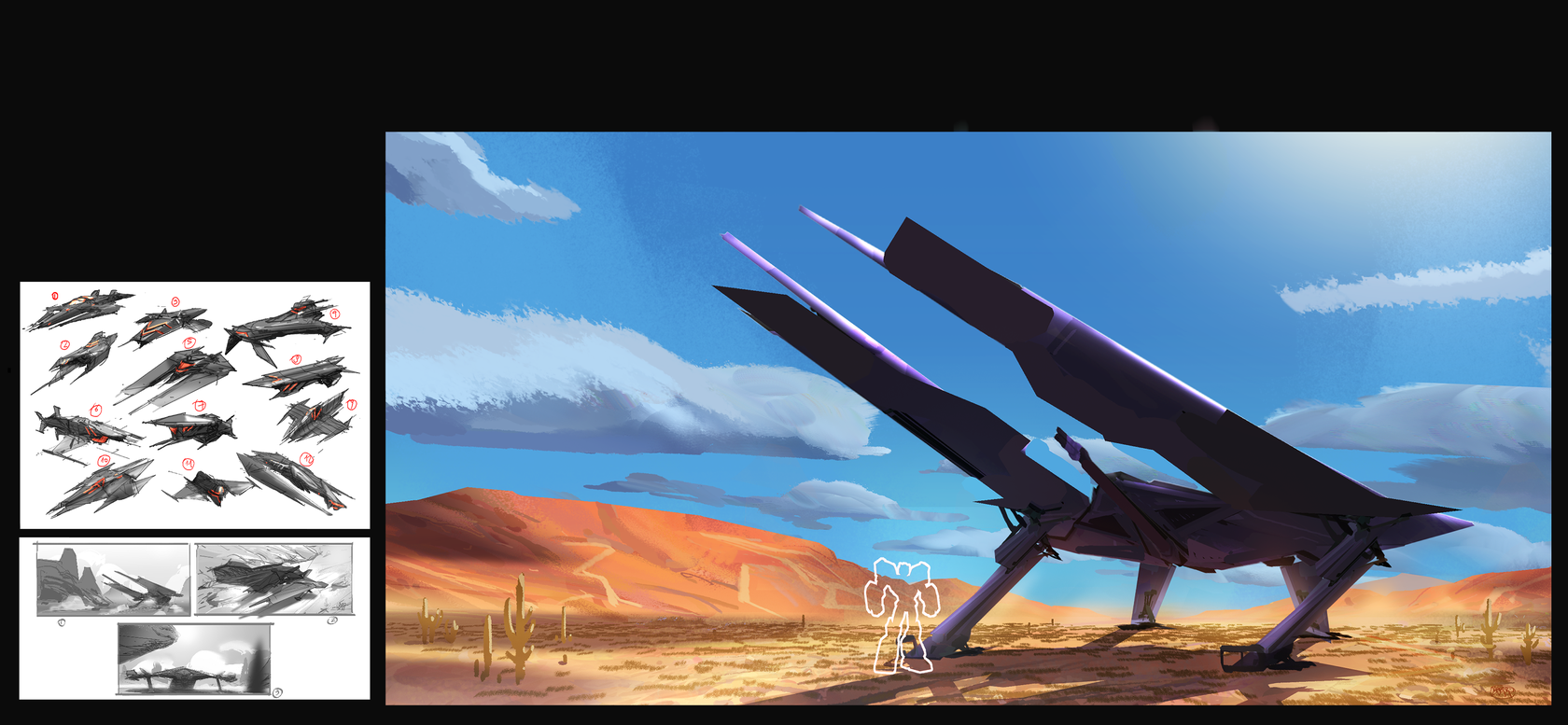 Decepticon Shuttle Exterior