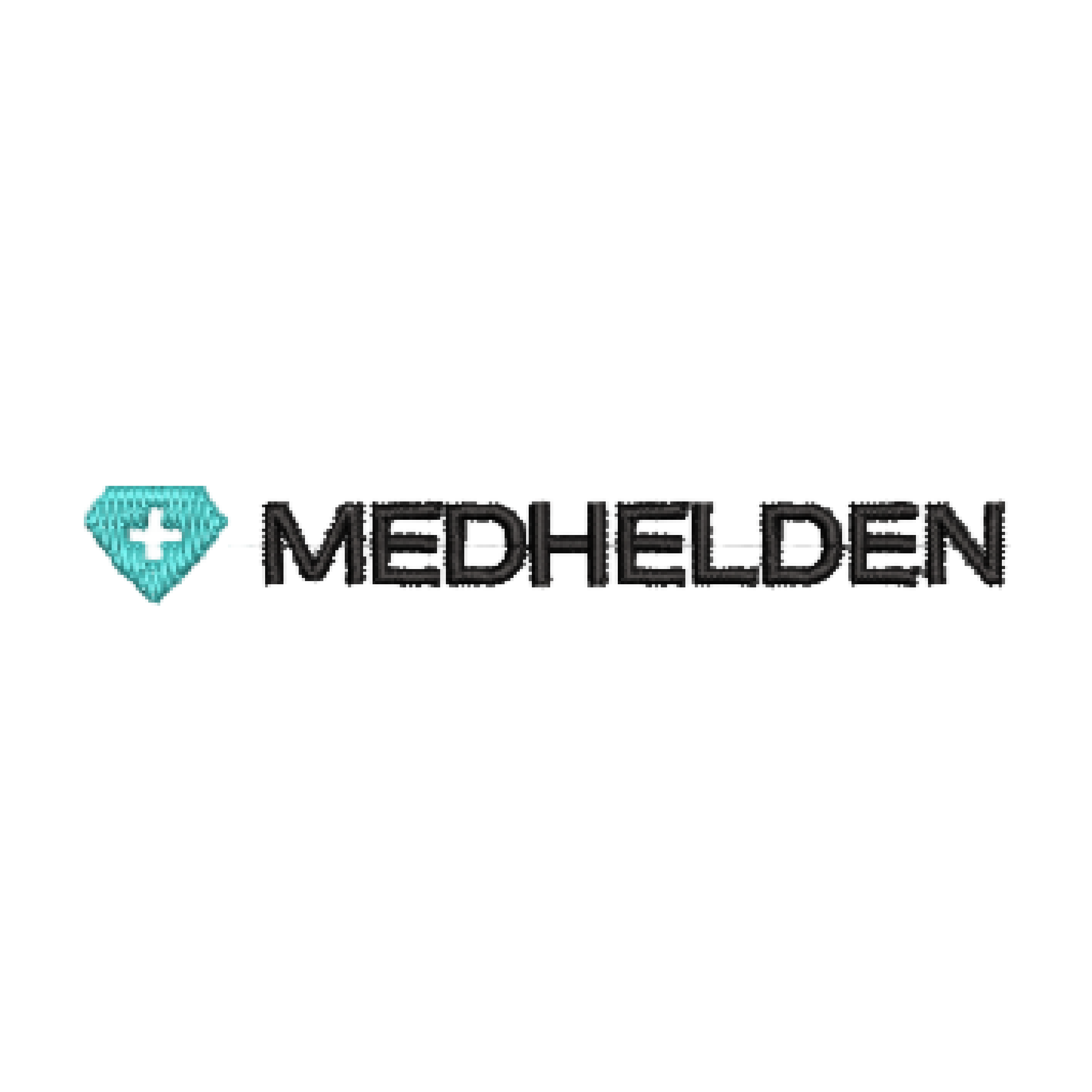 Medhelden — вышитый логотип