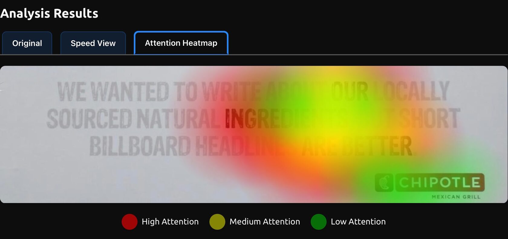 Attention heatmap screenshot