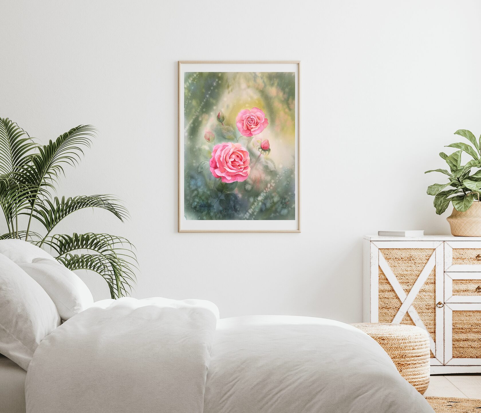 Rose Flower Painting
