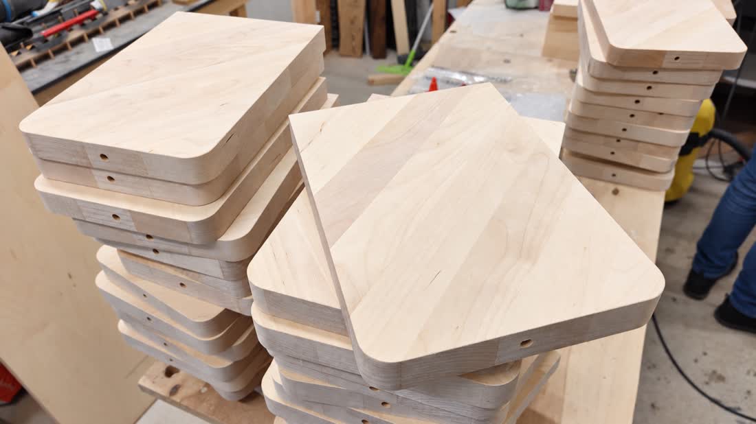 Series of tabletops