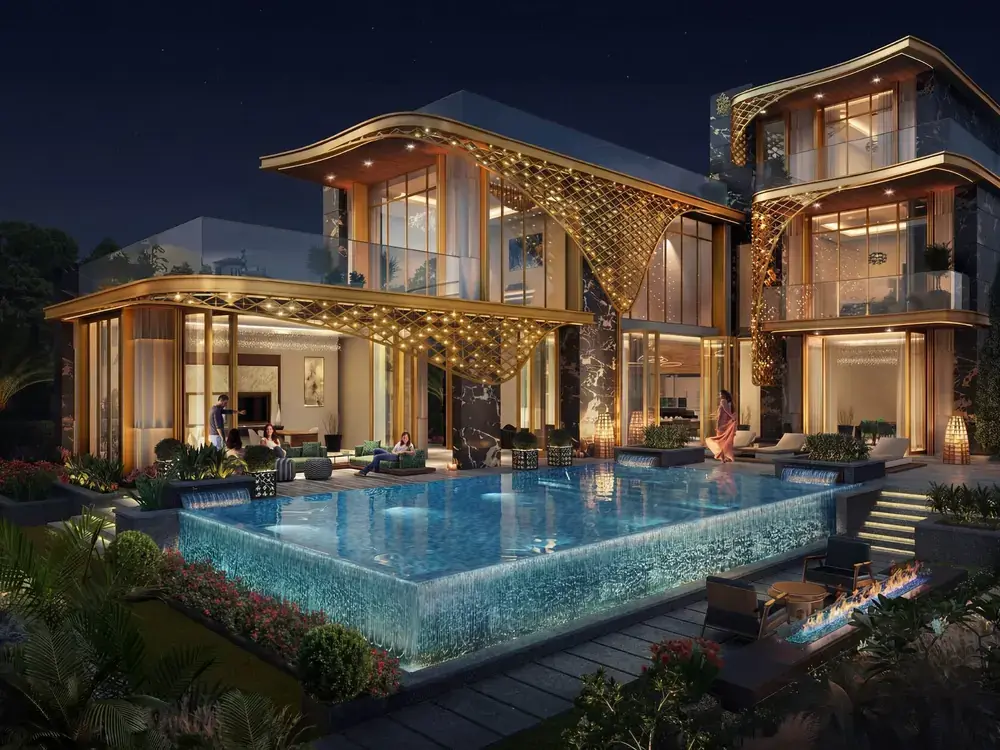 DAMAC Lagoons waterfront community homes Dubai