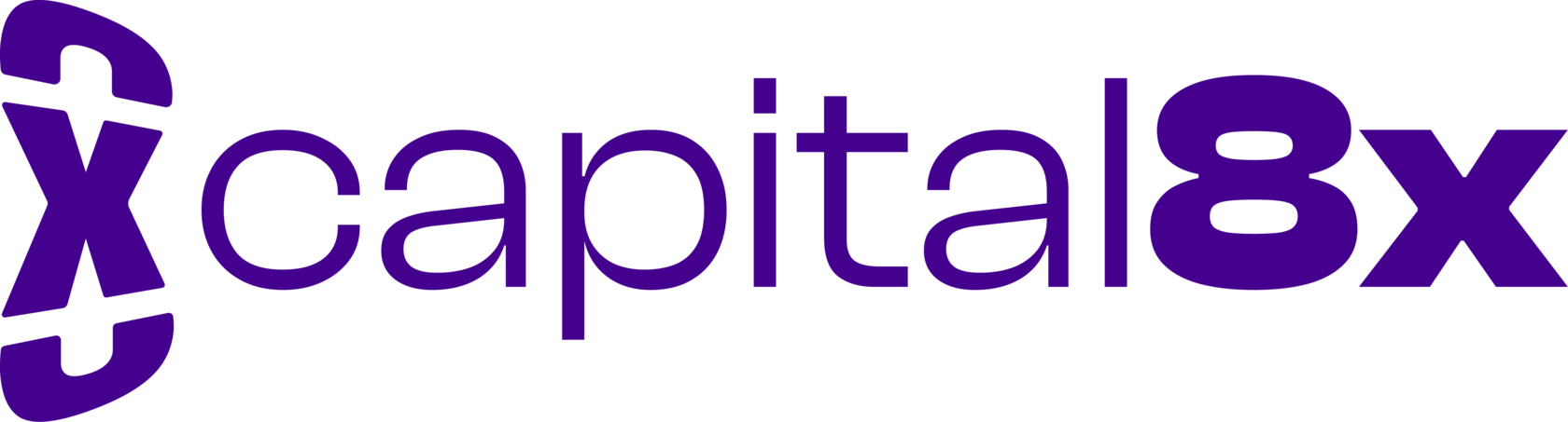 Capital 8X logo