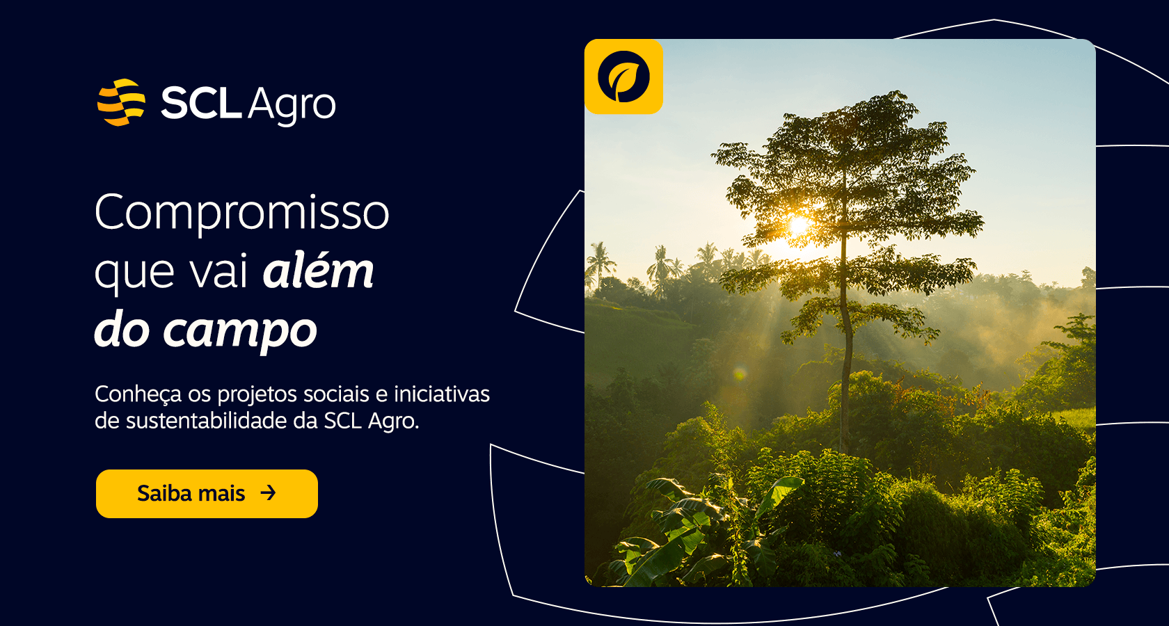 Projetos Sociais e Sustentabilidade SCL Agro