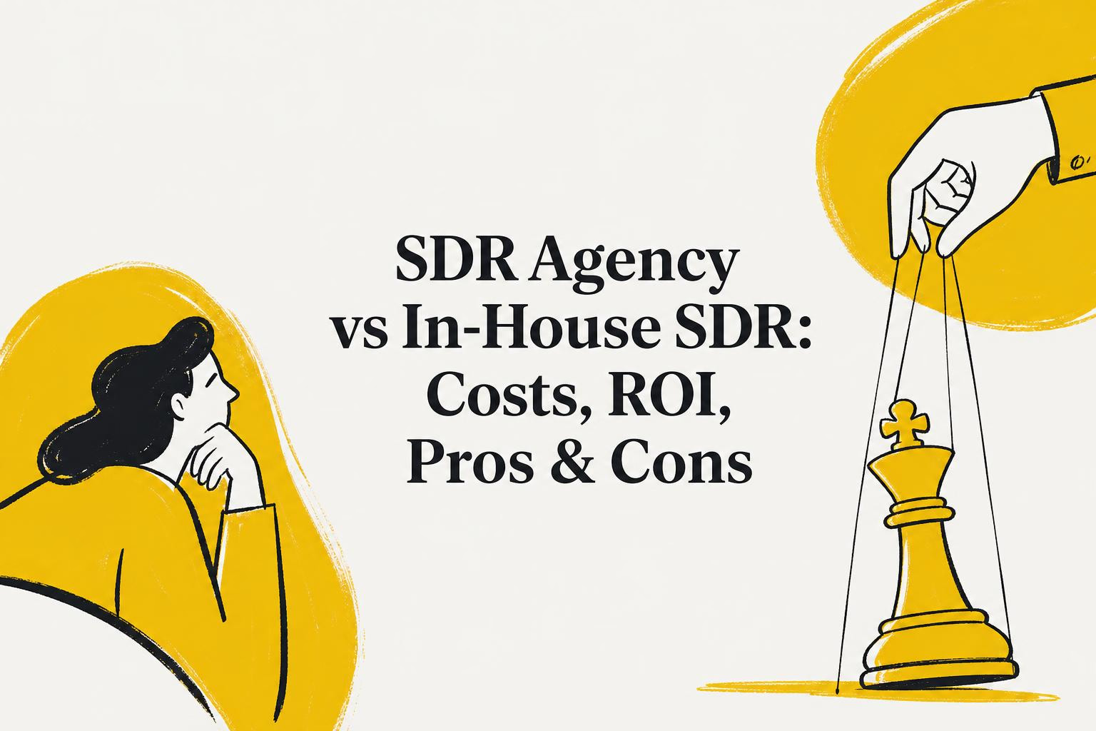 SDR Agency vs In-House SDR: Costs, ROI, Pros & Cons (2026)