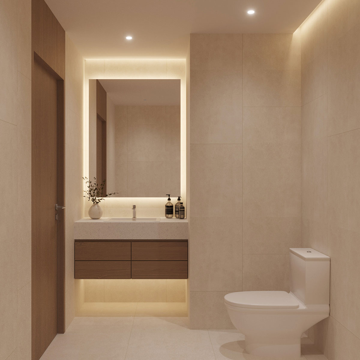 Elegance Residence 1-bedroom bathroom