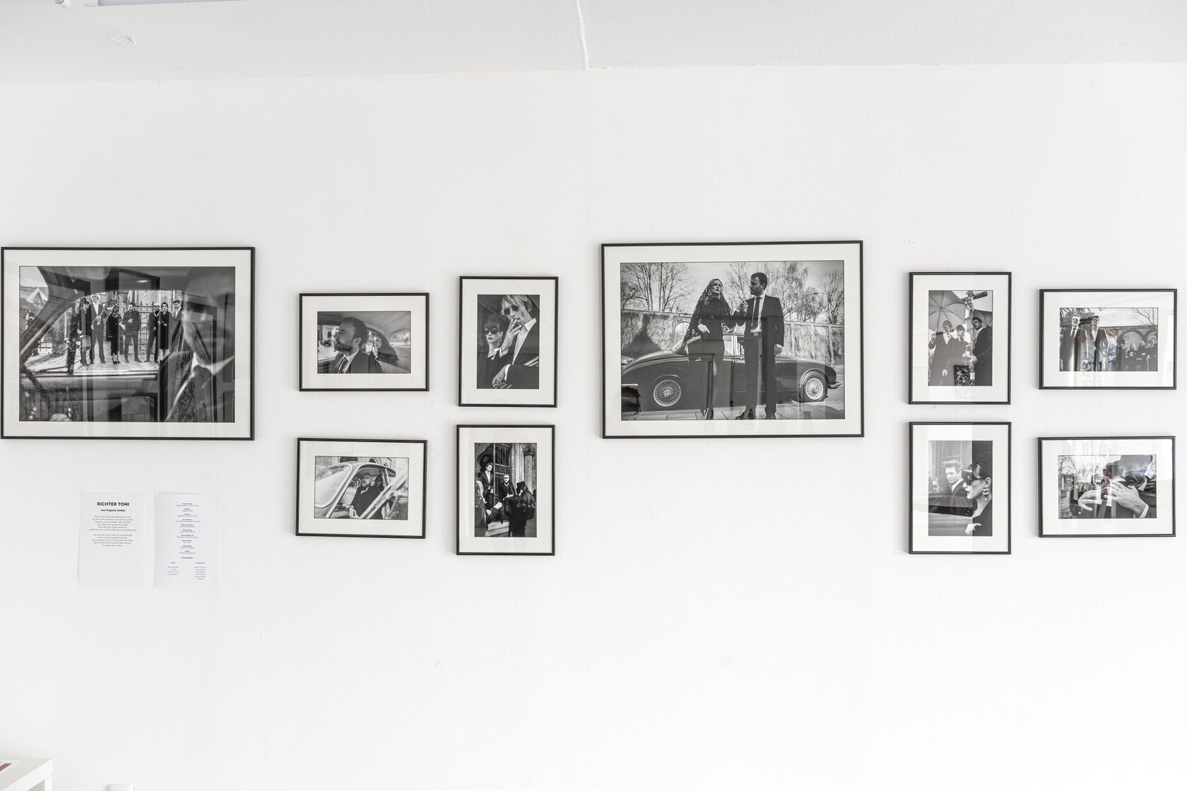 The Funeral exhibition at Farbenladen, Munich, 2020