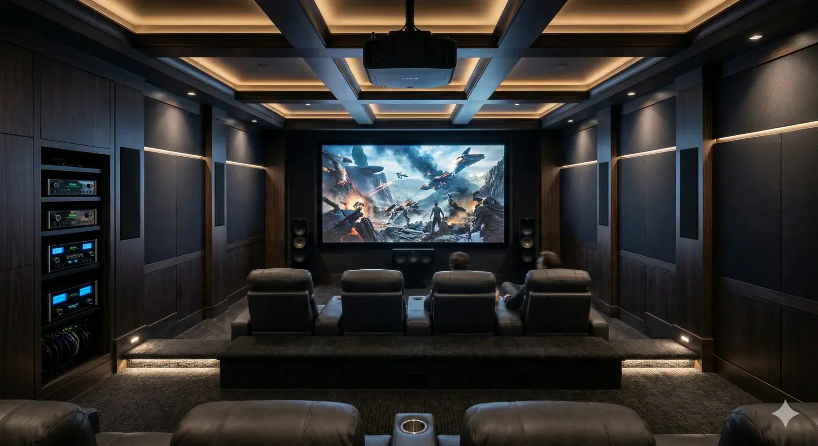 The Private Cinema & Media Room — CASA Kitchen & Bath, Naperville IL
