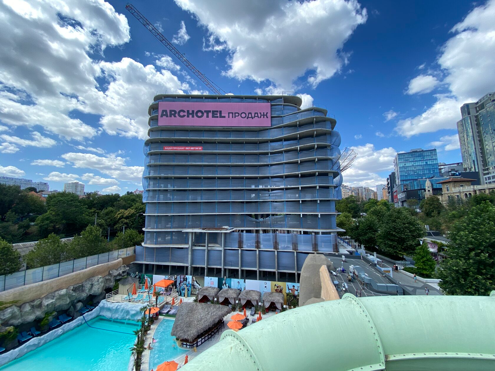 Spatium Hotel — ход строительства 7
