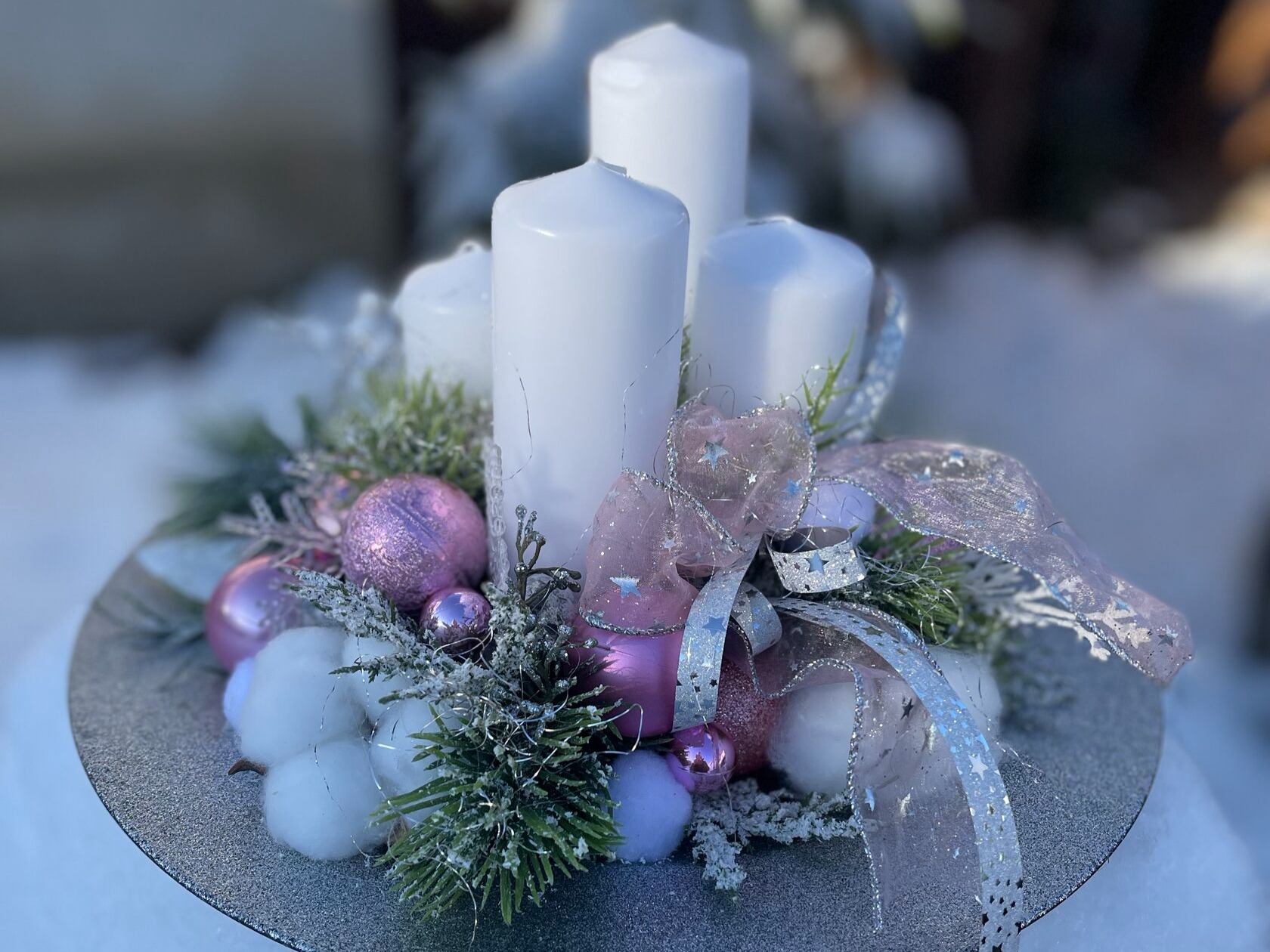 Výroba adventních věnců ve Stodola9Ateliér