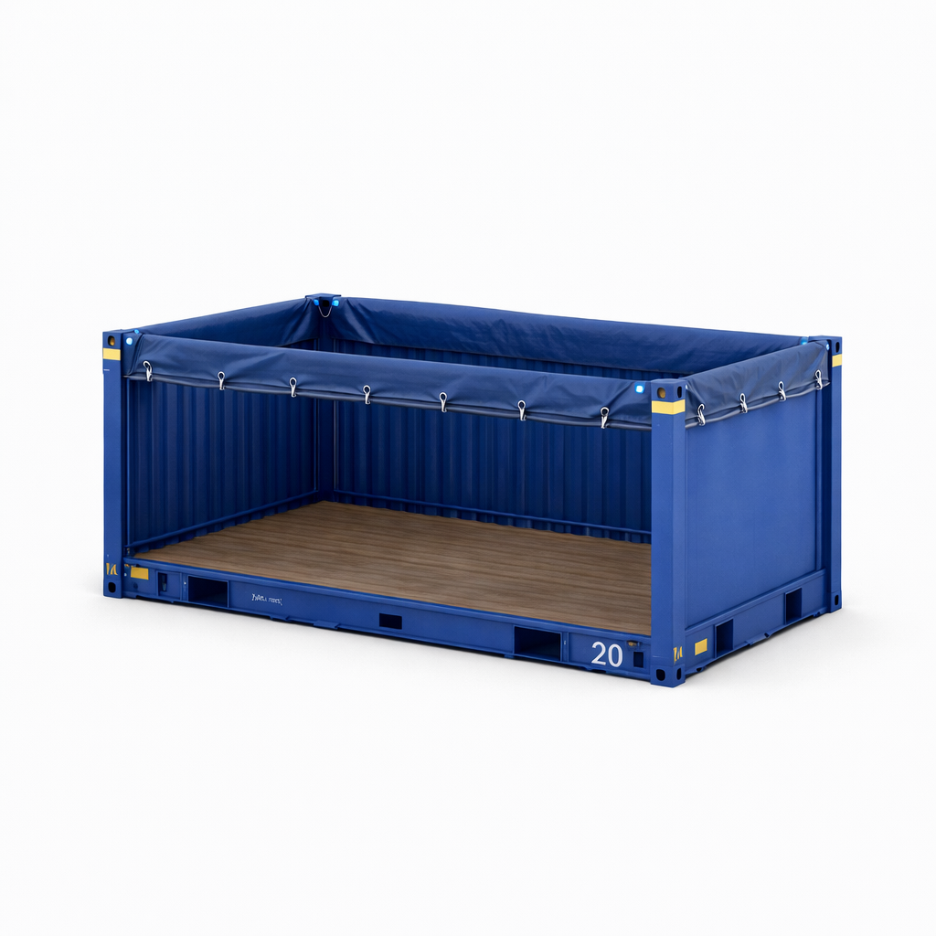 20’ Open Top konteiners