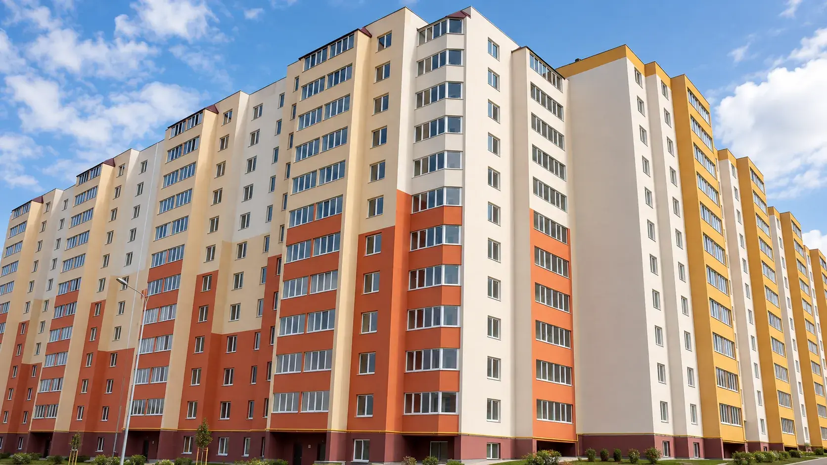 ЖК Сахарова на улице Академика Сахарова, 37 — фасад жилого дома
