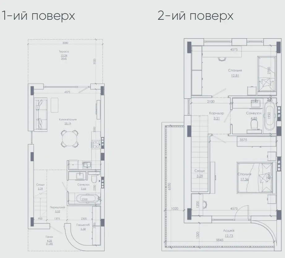 ONE CLUB VILLAGE — планировка таунхауса 6