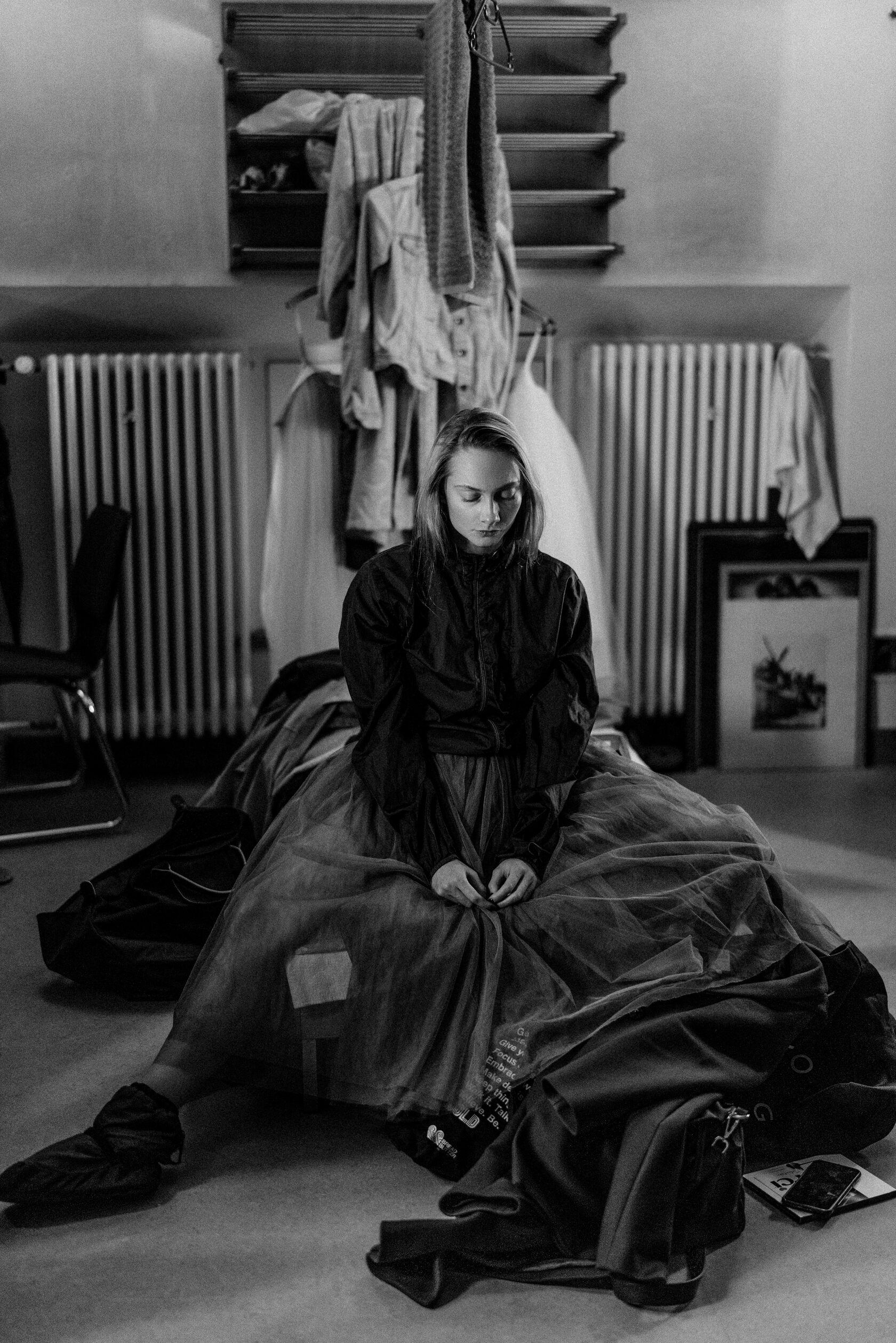 Editorial portrait photographed by Evgenia Huber