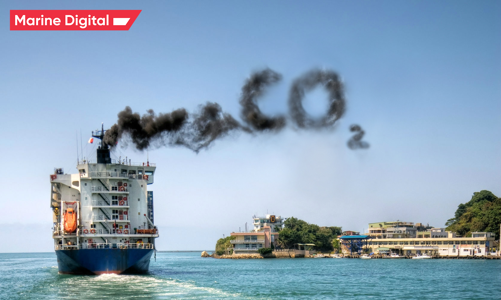 CO2 emissions from the marine industry