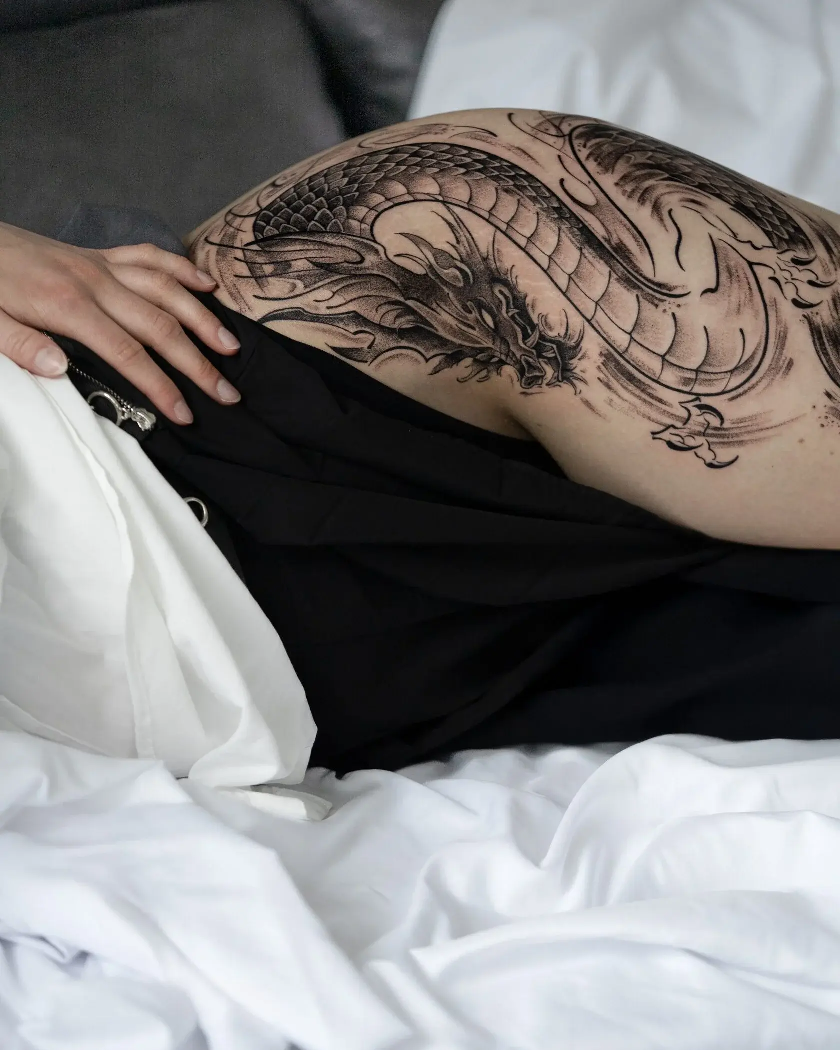 Graphik Tattoo Beispiel 2 - Brennnessel Tattoo Berlin