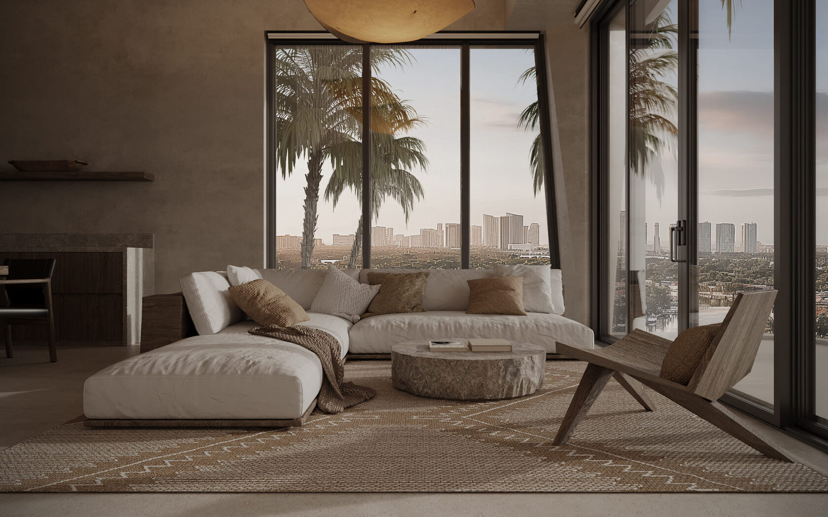 Miami Beach Villa interior detail 11