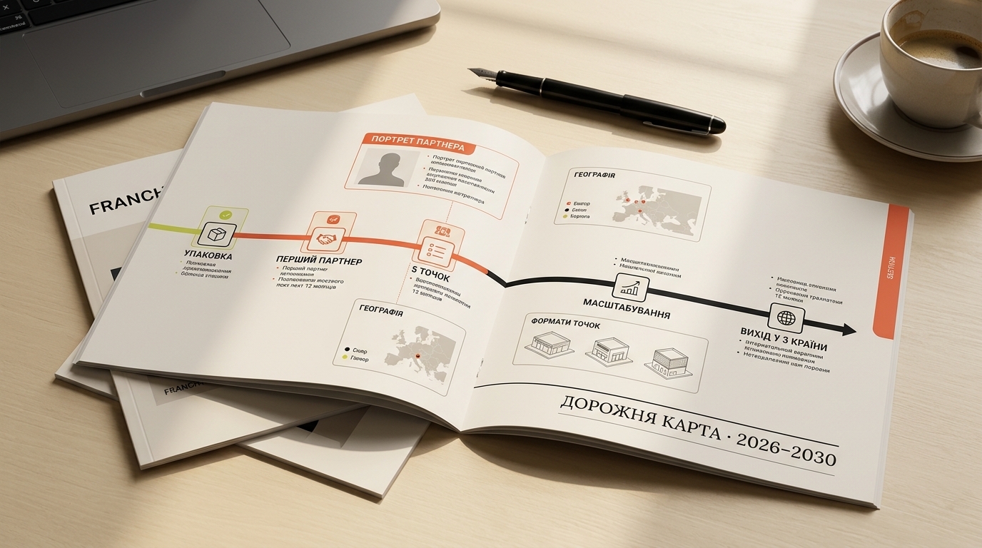 Дорожня карта запуску франшизи