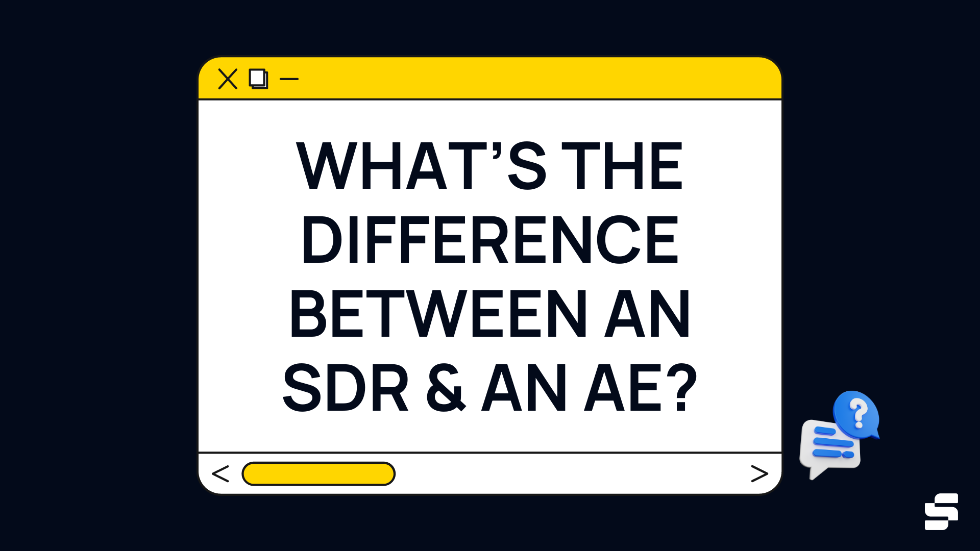 What’s the Difference Between an SDR & an AE?