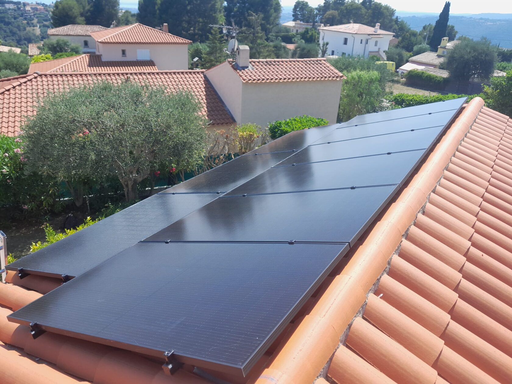 Installation panneaux photovoltaïques