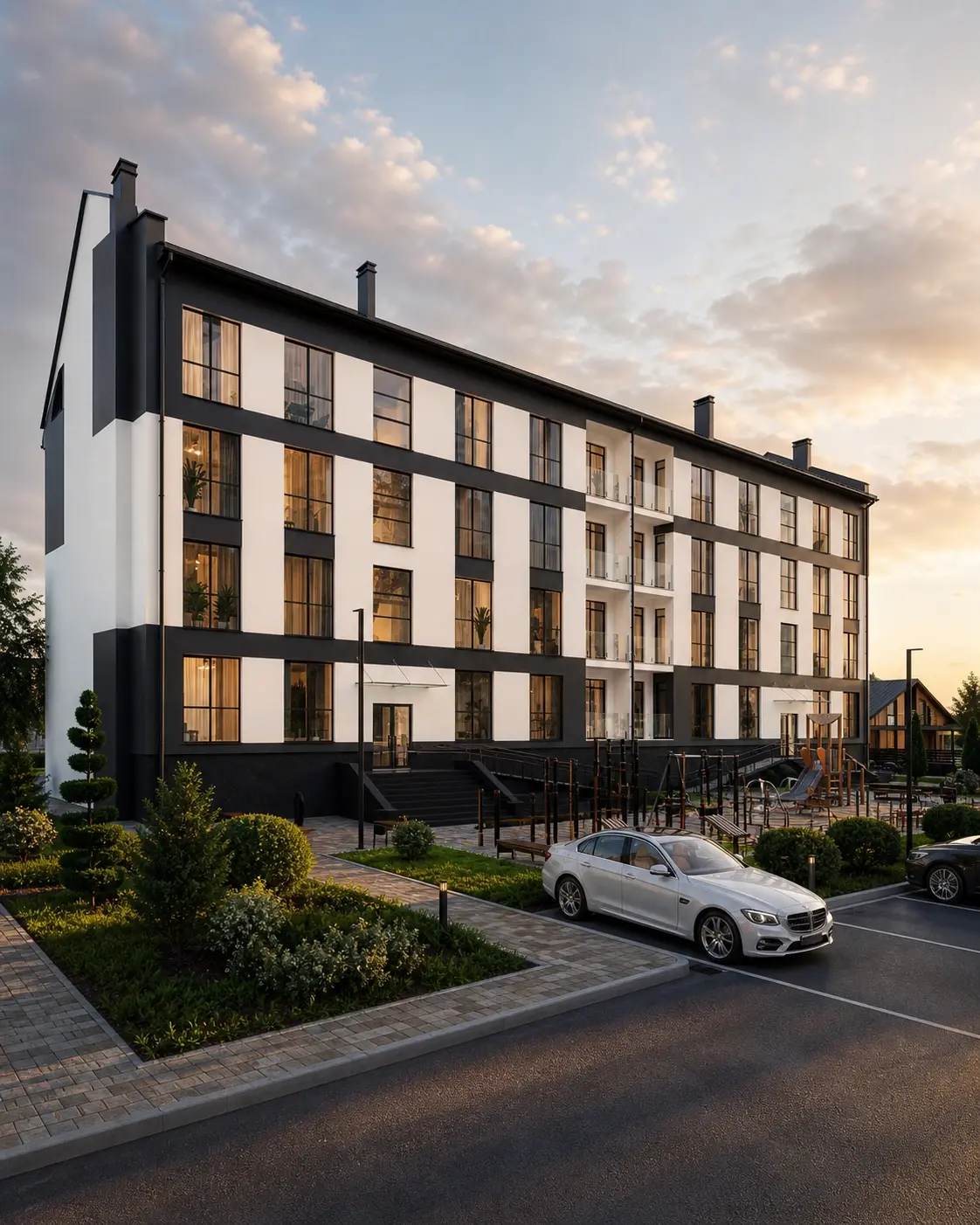 Arena Hills в Сваляве — готовый жилой комплекс в Закарпатье