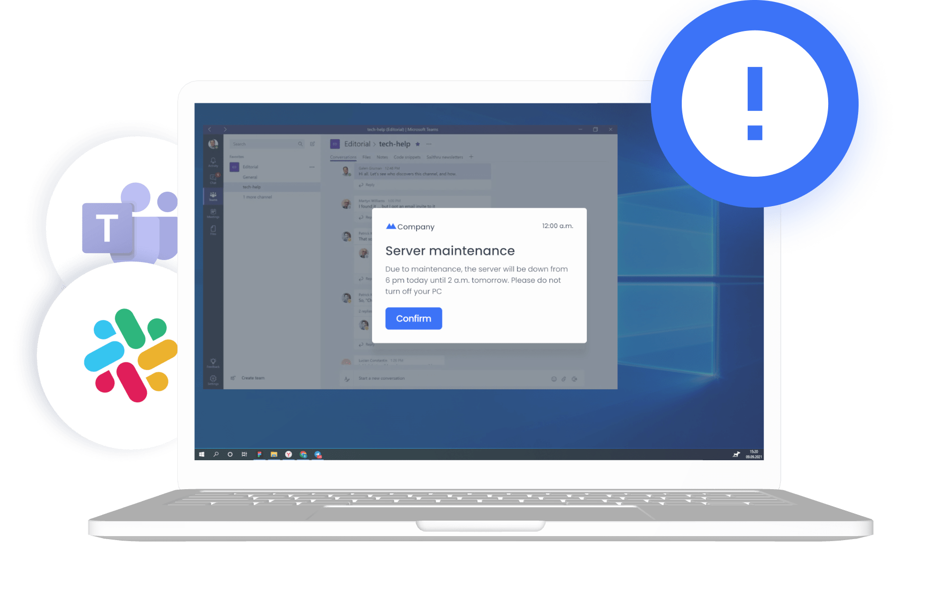 desktop notification