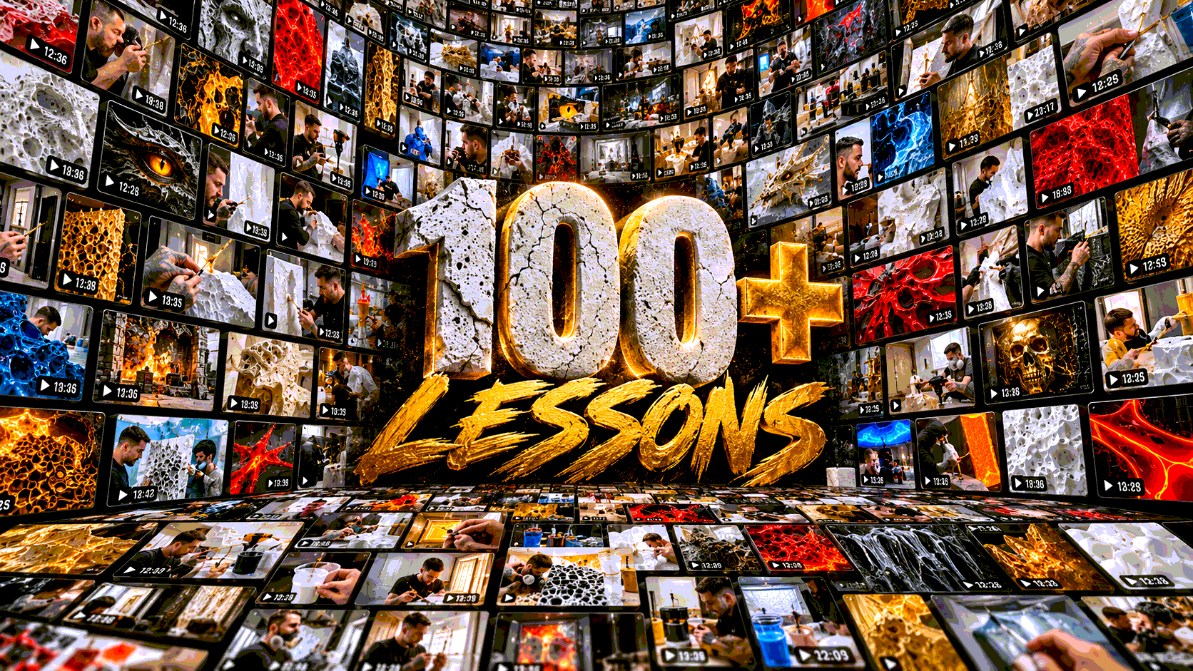 100+ 3D art lessons