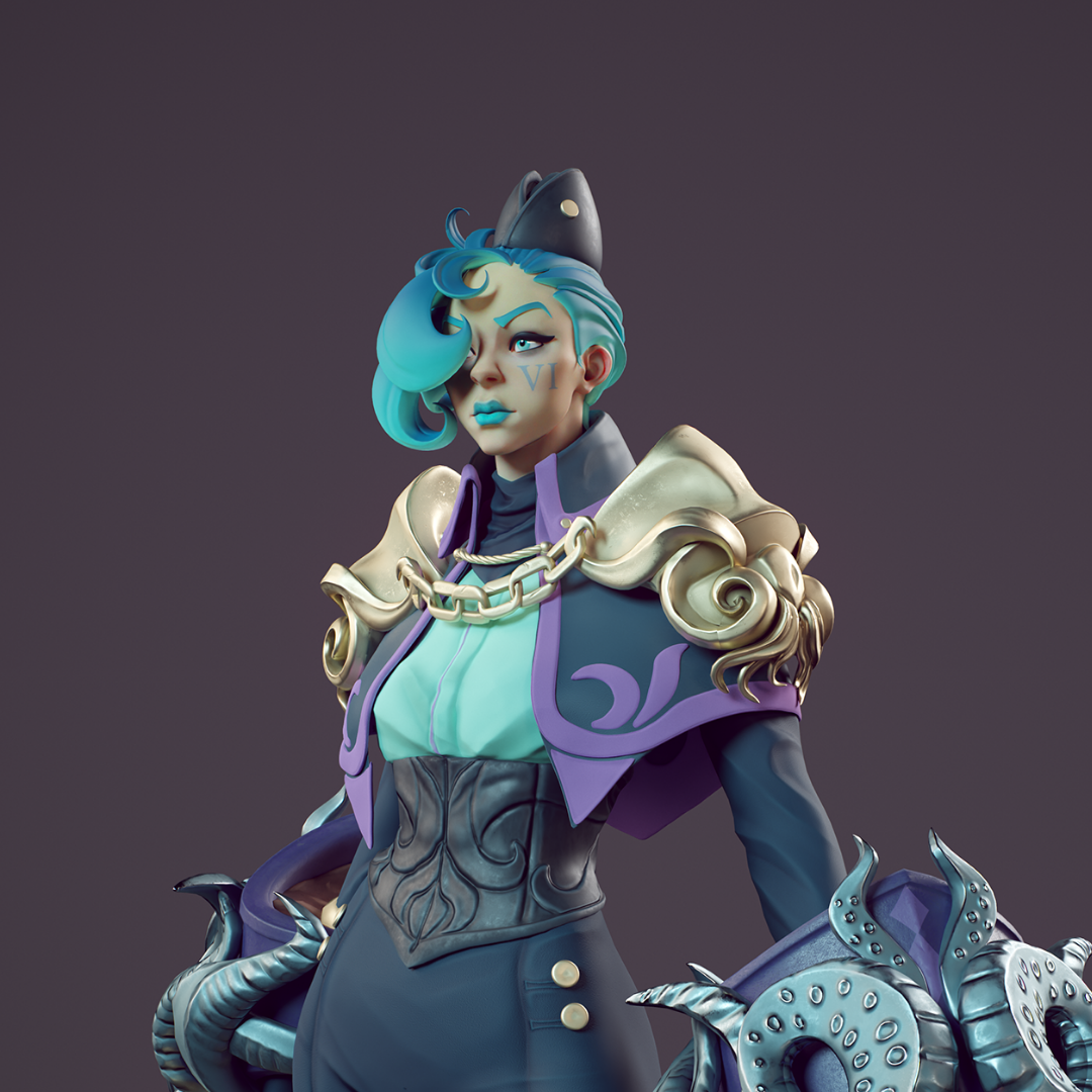 Traditional Sculpting to Digital - Irinel Alexandru Radut